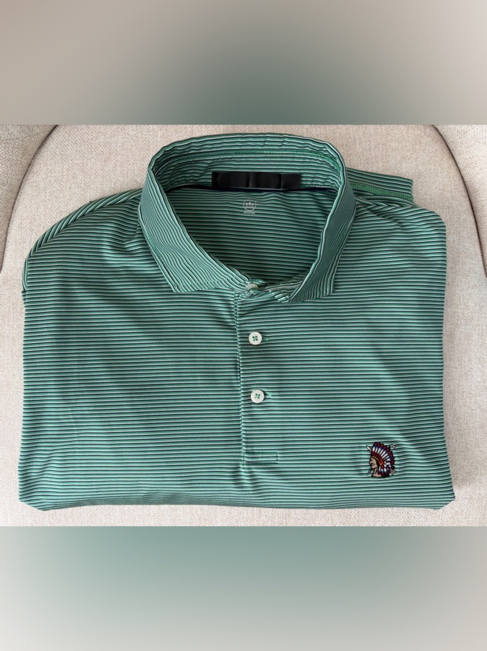 Shinnecock Hills Golf Club 1891 Mens Large L RLX Polo Ralph Lauren Masters Green